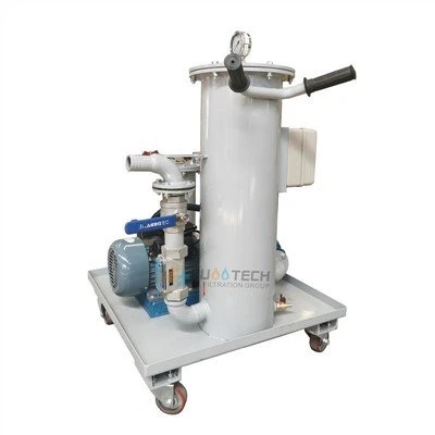Carrito de filtro de aceite de alta precisión portátil